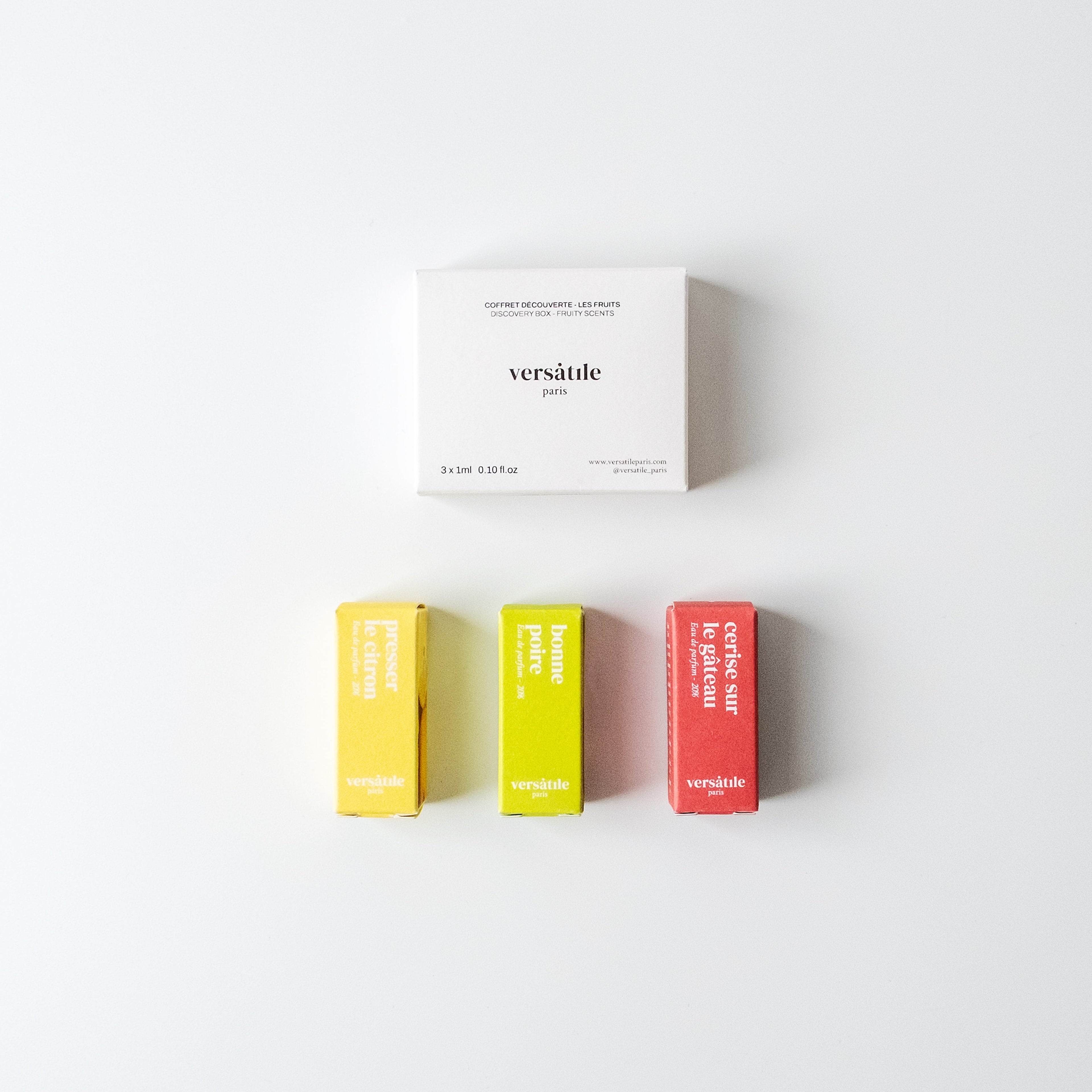 DISCOVERY BOX - FRUITS 1mL×3