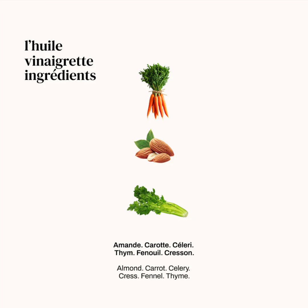 l’huile vinaigrette
