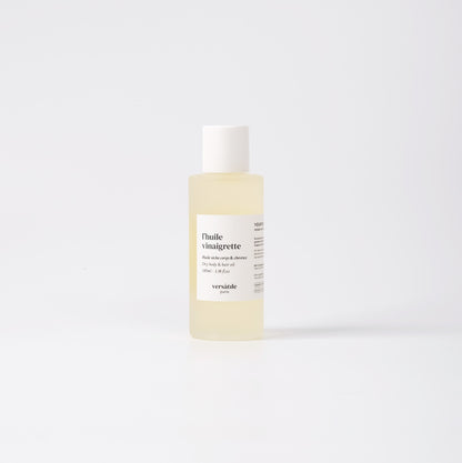 l’huile vinaigrette